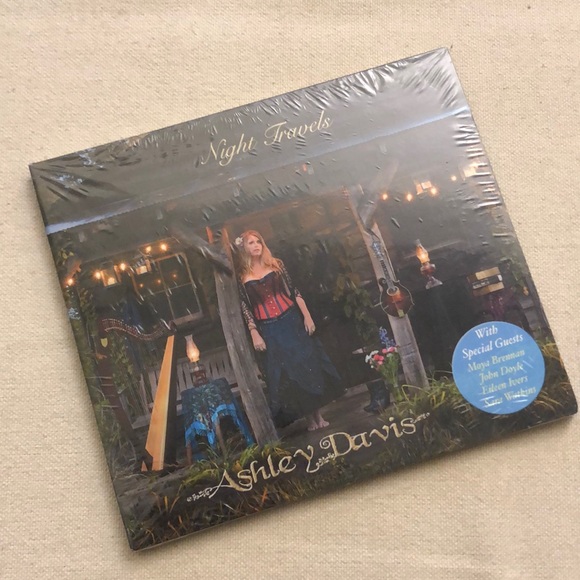 🍀 4/$15! NWT! Ashley Davis Night Travels CD - Picture 1 of 4